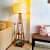 Walnut Wooden Floor Lamp with Shelf Natural Jute Shade - front_view