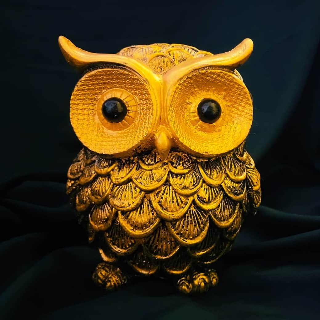 Owl Statue - front_view