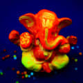 Small Ganesha Idol - front_view