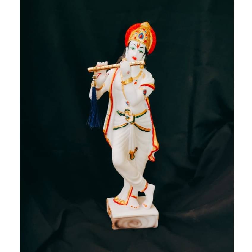 Lord Krishna Resin Idol