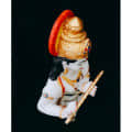 Lord Krishna Resin Idol - top_view
