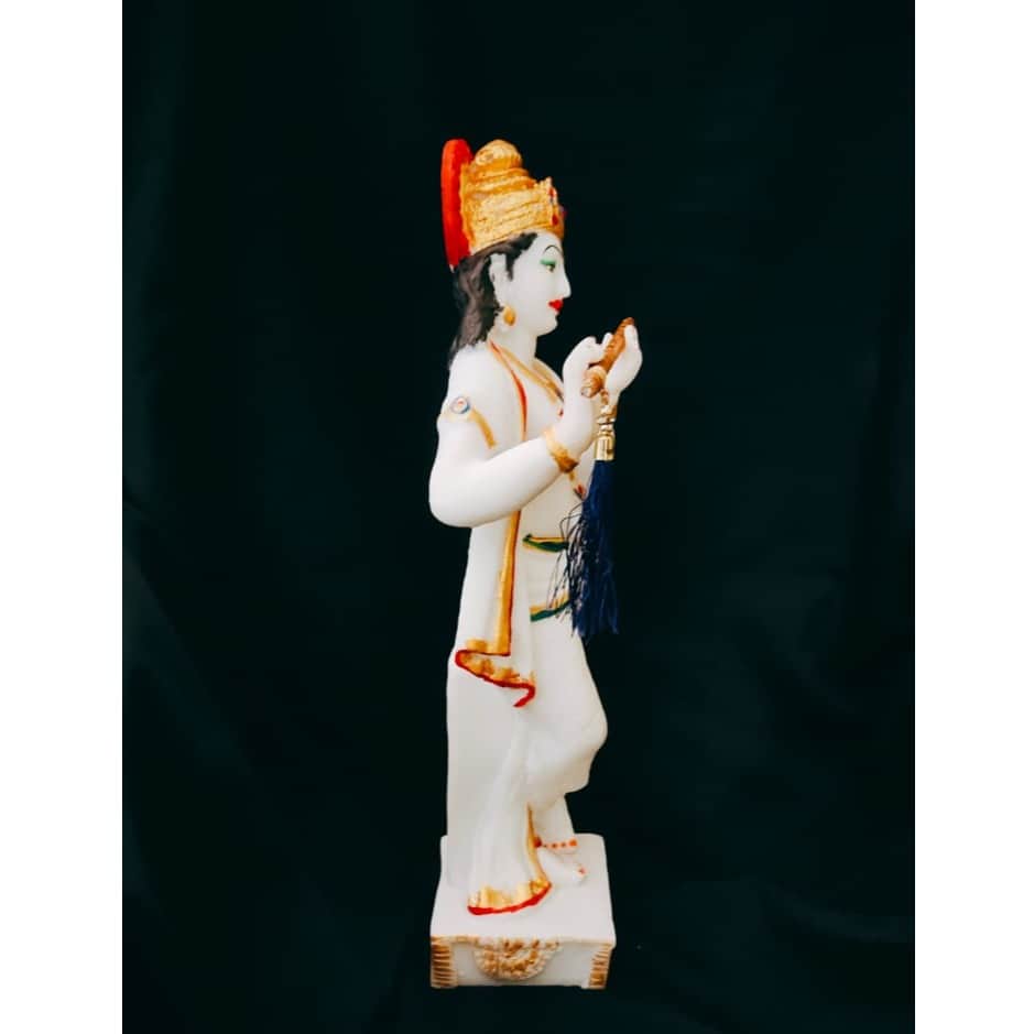 Lord Krishna Resin Idol - right_view