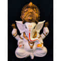 Resin Lord Ganesh Idol - front_view