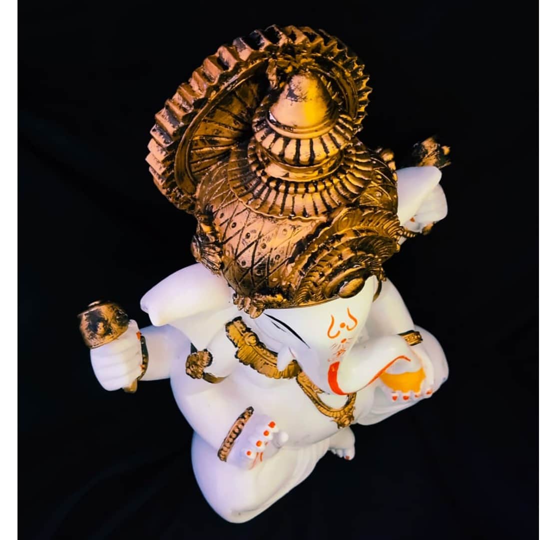 Resin Lord Ganesh Idol - top_view