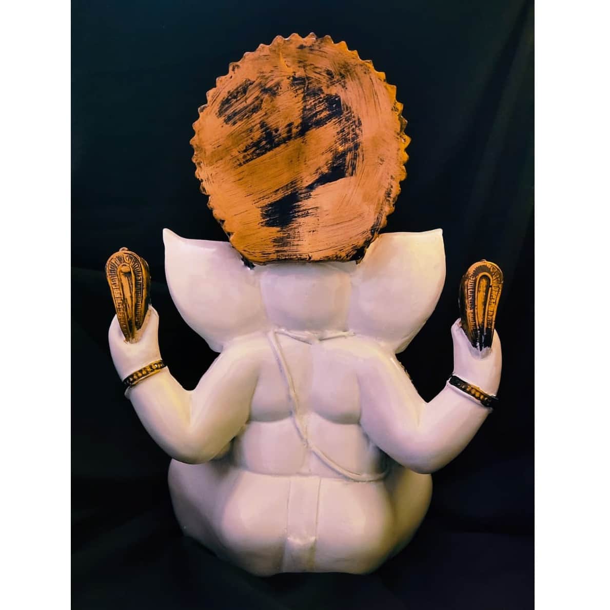 Resin Lord Ganesh Idol - rear_view