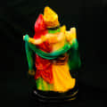 Radha Krishna Idol in Multicolor - rear_view