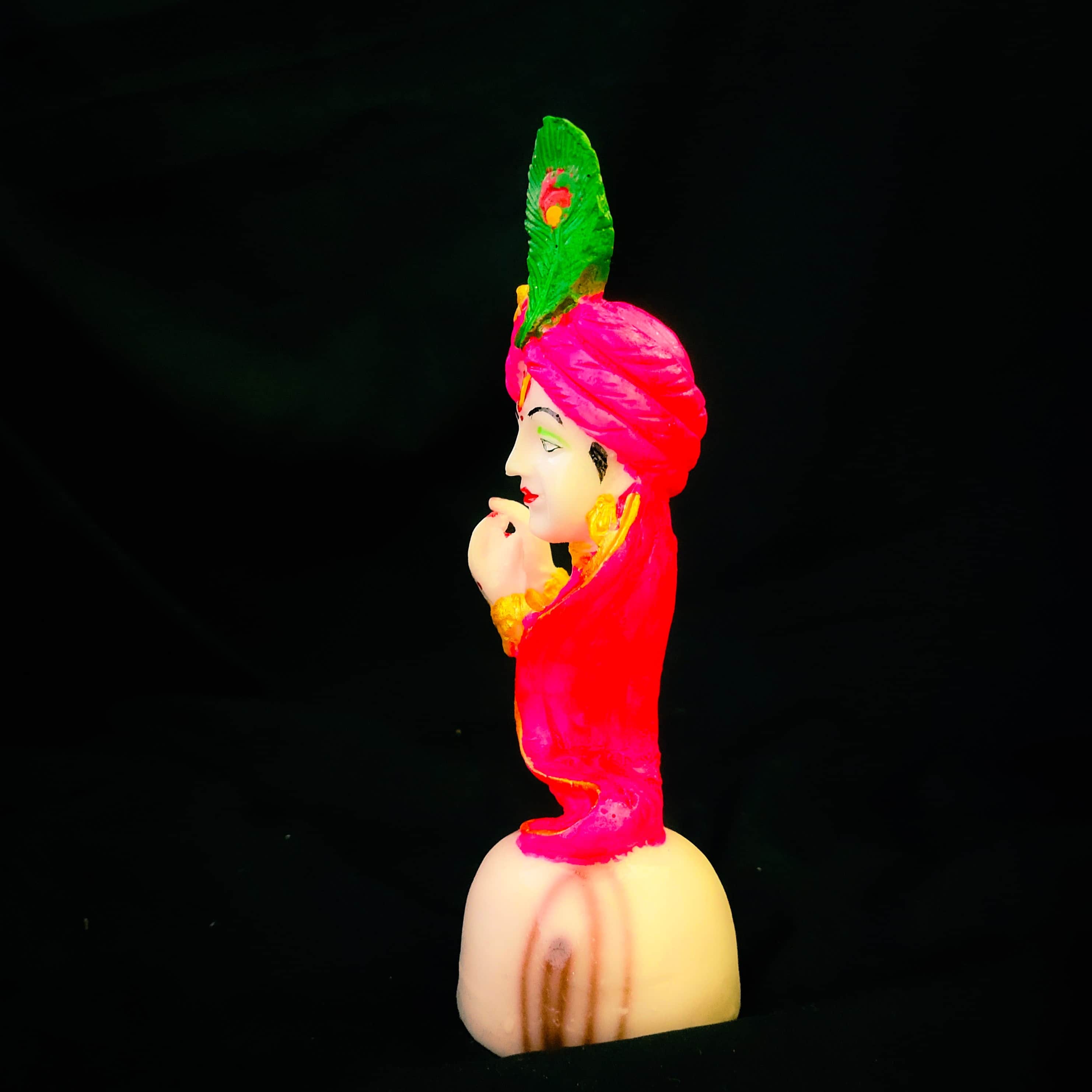 Decorative Lord Krishna Statue - left_view