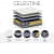 Celestine 8 Inch King Pocket Spring Mattress - rear_view