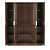 4 Door Engineered Wood Wardrobe - front_view