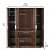 4 Door Engineered Wood Wardrobe - top_view
