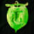 Ganesha with Leaf Wall Hanging - left_view