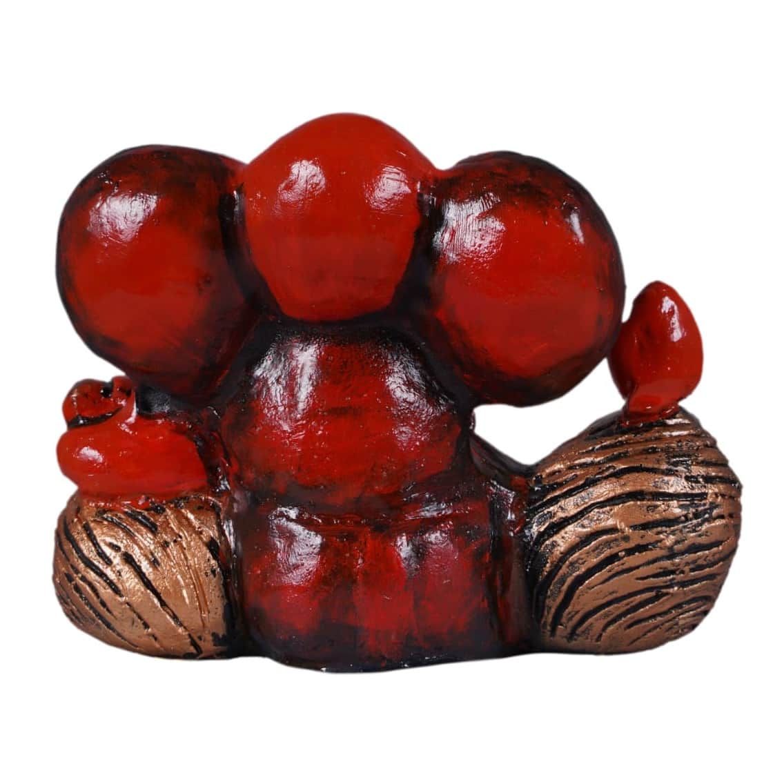 Lord Ganesh Standing Resin Idol - rear_view