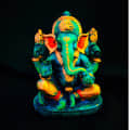 Standing Lord Ganesha Idol - front_view