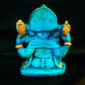 Standing Lord Ganesha Idol - rear_view