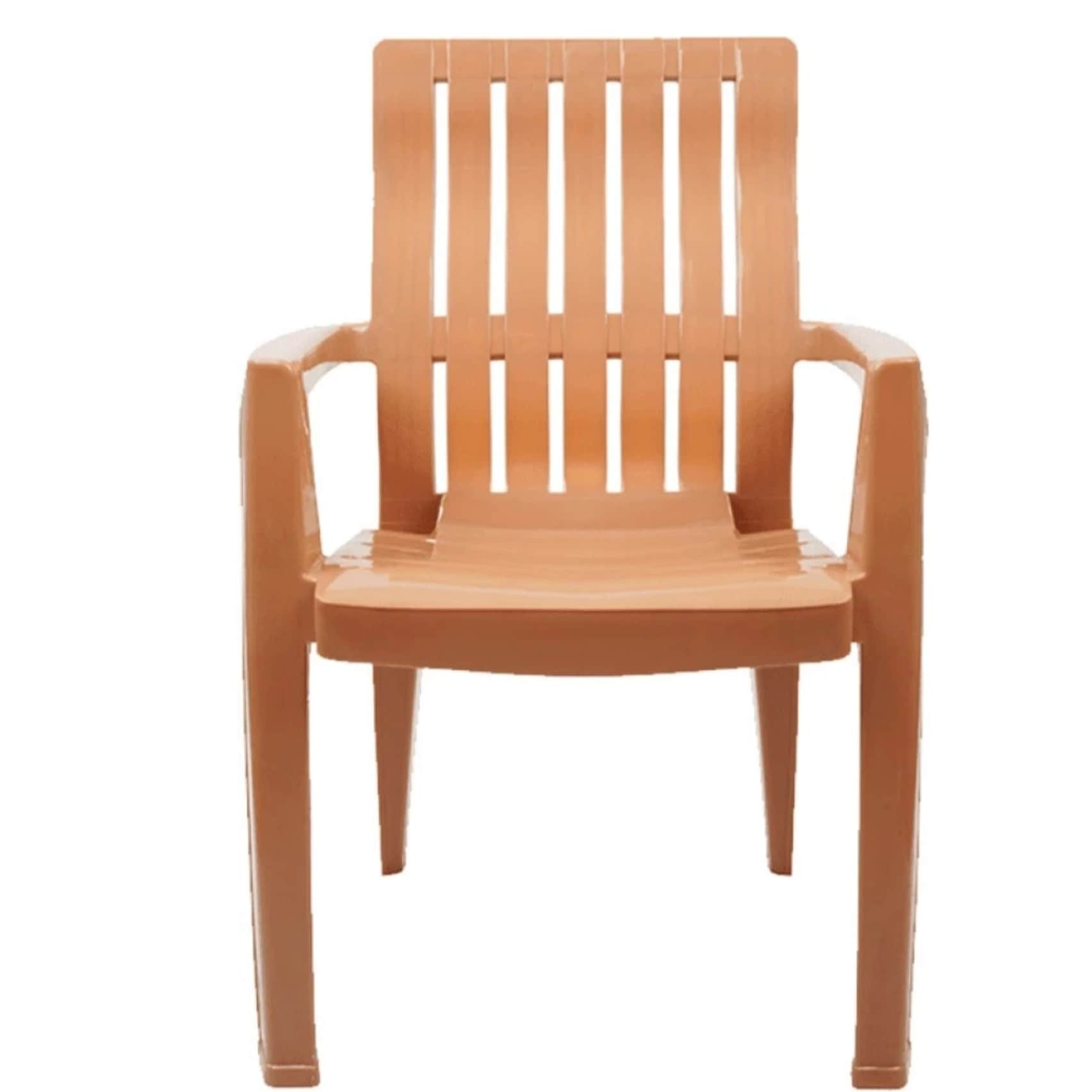 Plastic Outdoor/Indoor Chair (glossy finish)