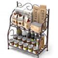 Black Spice Rack - front_view