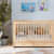 Multi Purpose Convertible Baby Crib/Study Table - front_view