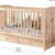 Multi Purpose Convertible Baby Crib/Study Table - left_view