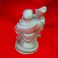 Laughing Buddha In Silver Colour - rear_view