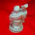 Laughing Buddha In Silver Colour - rear_view
