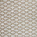 White Leaves Queen Size Bed sheet - top_view