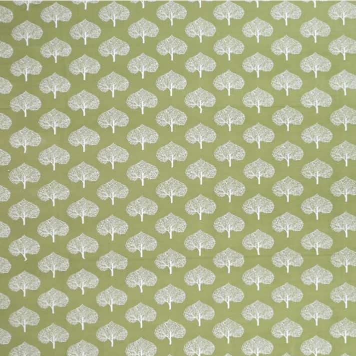 White Leave Queen Size Bed sheet - top_view