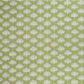 White Leave Queen Size Bed sheet - top_view