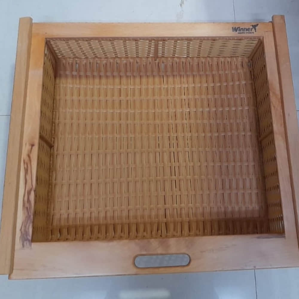 Pvc wicker basket - photo