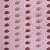 Pink Leaf Printed Queen Size Bedsheet With 2 Pillow Covers - top_view