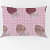 Pink Leaf Printed Queen Size Bedsheet With 2 Pillow Covers - rear_view
