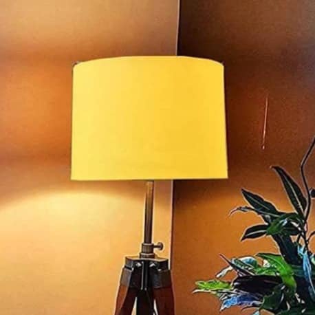 Antique Villa Lampshade with Yellow Color