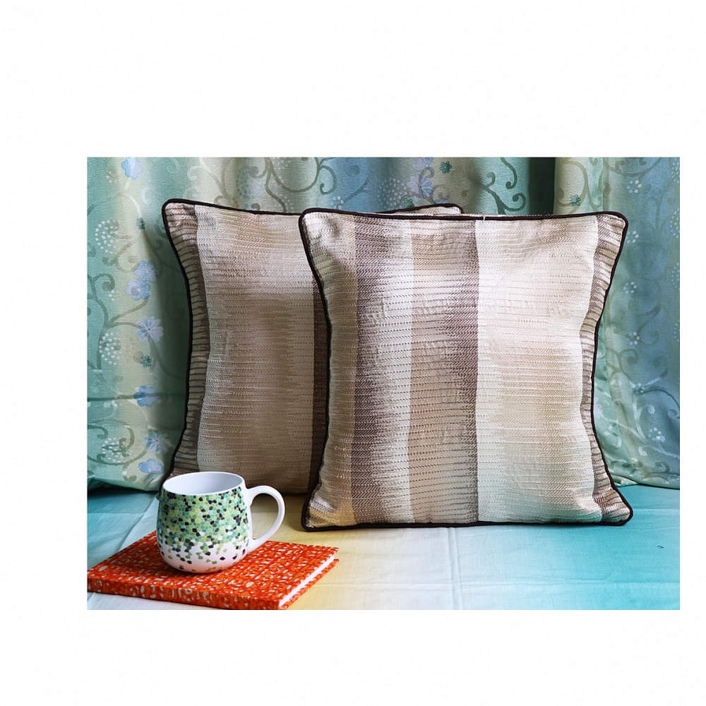 Striped Cushion Covers (Set of 2) - photo