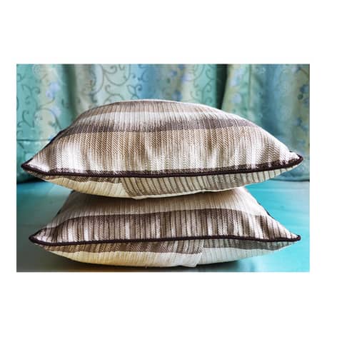 Striped Cushion Covers (Set of 2)
