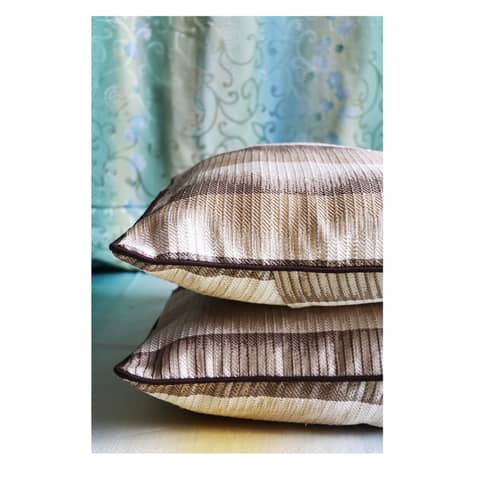 Striped Cushion Covers (Set of 2)