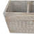 White Mango Wood Tissue Holder - rear_view