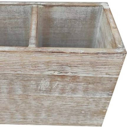 White Mango Wood Tissue Holder