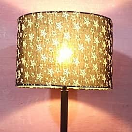 Star Black And White Lampshade - front_view