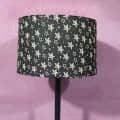 Star Black And White Lampshade - top_view