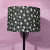 Star Black And White Lampshade - top_view