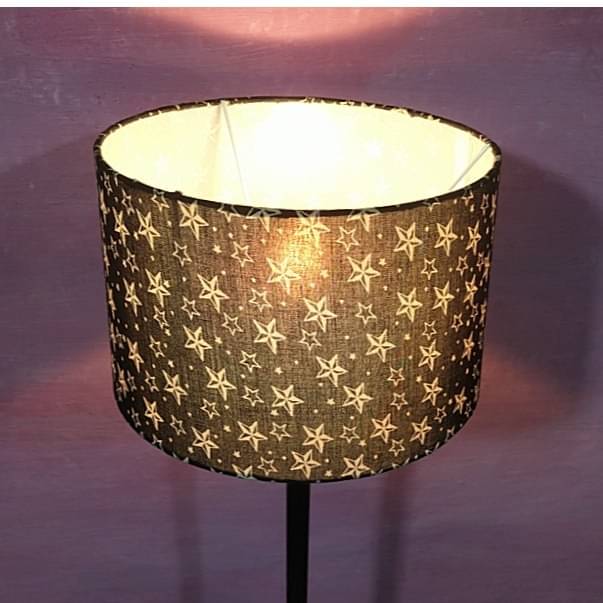 Star Black And White Lampshade