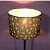Star Black And White Lampshade - rear_view