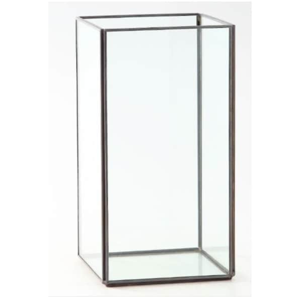 Glass Terrarium Antique Black Box Moonstone - left_view