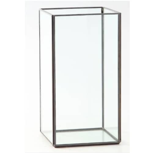 Glass Terrarium Antique Black Box Moonstone