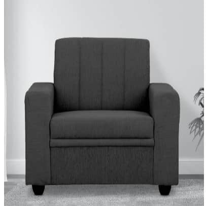 Modern Stuttgart Single Seater Sofa - front_view