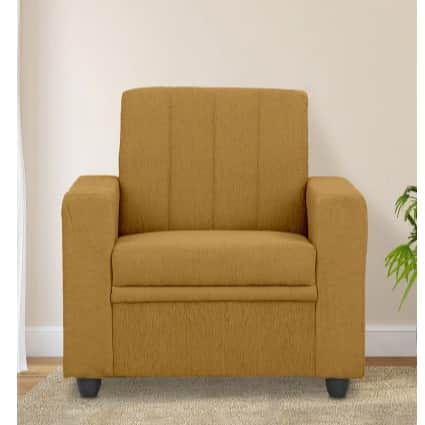 Modern Stuttgart Single Seater Sofa - left_view
