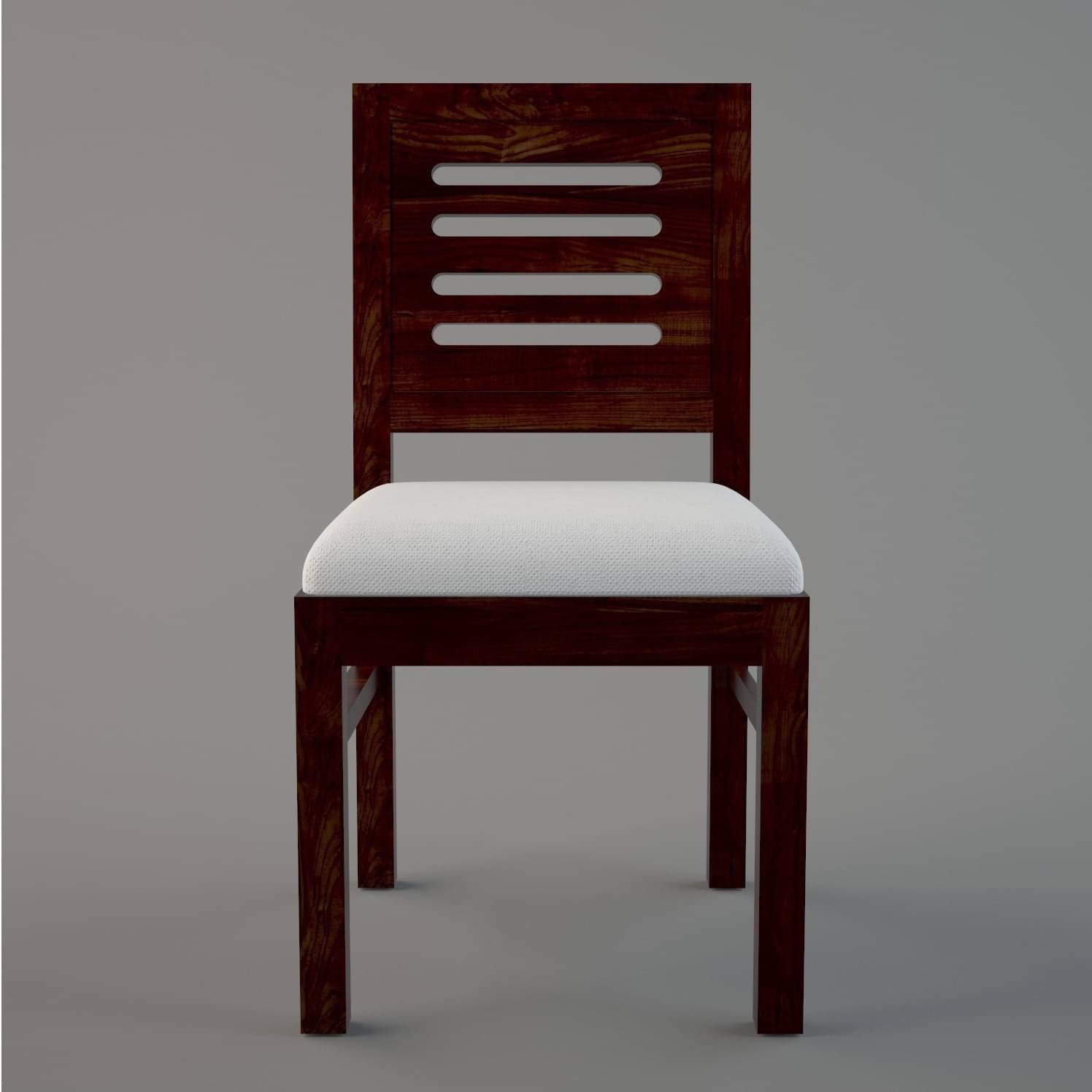 Maple Oak Finish 4 Seater Dining Table Set