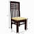 Premium 6 Seater Dining Wooden Set - rear_view