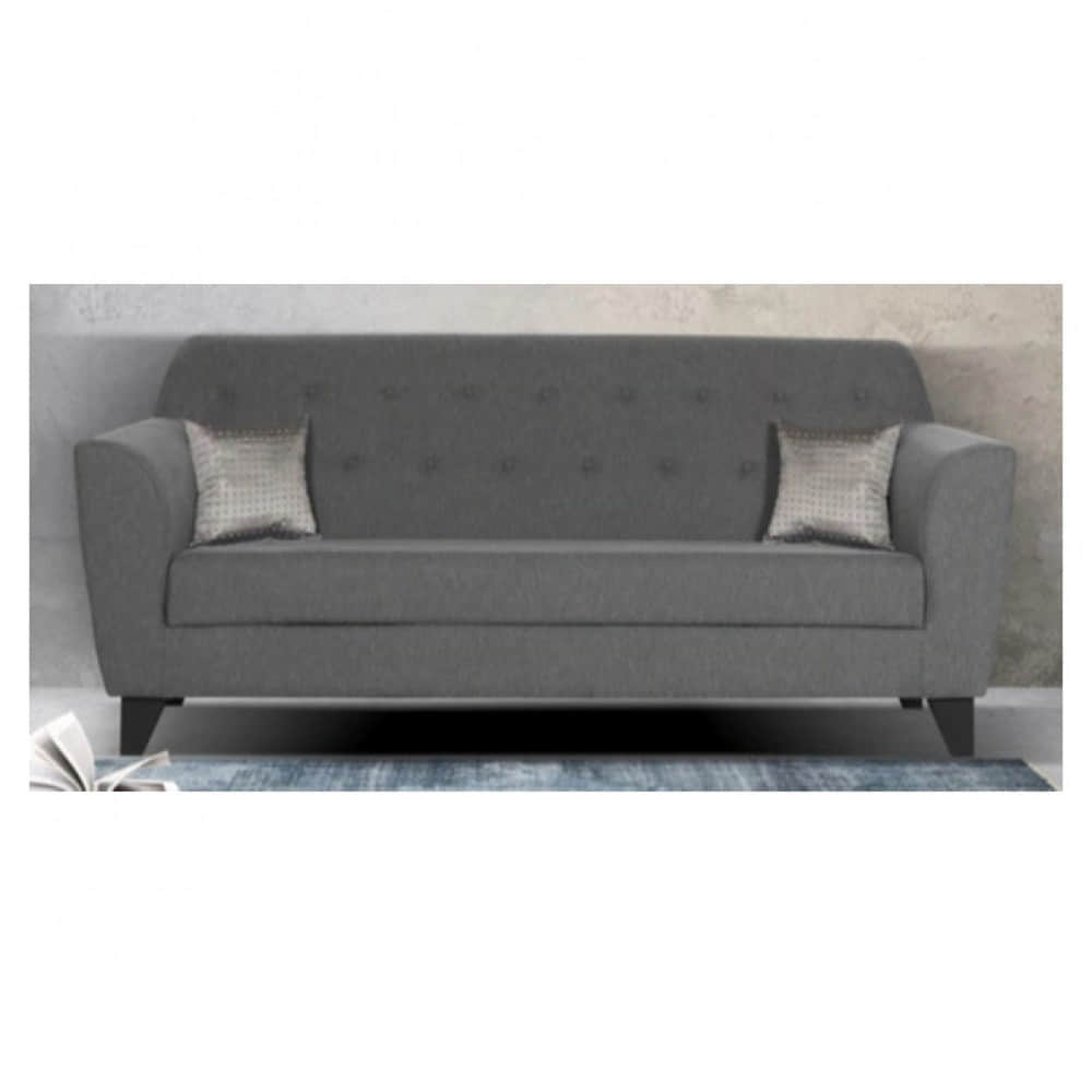 Bali 3 Seater Sofa In Grey Colour - photo