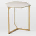 Coffee Table With Marble Top - front_view