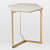 Coffee Table With Marble Top - top_view